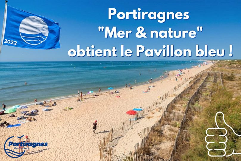 Portiragnes-Plage obtient le label Pavillon bleu
