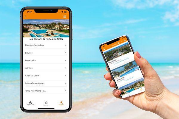 Een mobiele applicatie voor uw vakantie met L'Ami Soleil